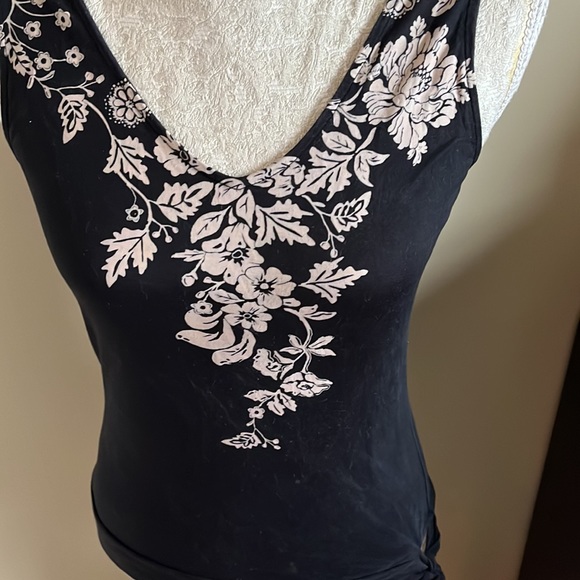 Ann Taylor Side Tie Top - Picture 2 of 6